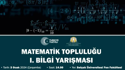 Matematik Topluluğunun düzenlediği 1. Bilgi Yarışması etkinliği 